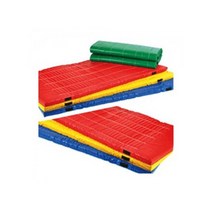 자유생활 휄타 매트리스 KME1116 폭120cm 두께6cm 구르기매트, 240cm 녹색