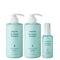 노세범 샴푸(청소년샴푸) 500ml 2개+헤어 미스트 80ml, 단품