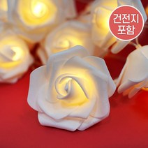 러브헌터 LED조화장미 20구 1개 (건전지포함)