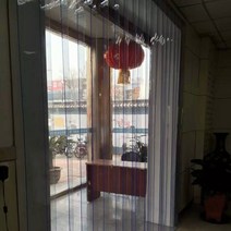 비닐커튼 민자 800x2200mm 외풍차단 방풍비닐 창고 물류센터 출입구 커텐 방풍비닐커튼 바람막이 비닐커튼 방풍비닐 비닐커텐 현관비닐커튼 비닐방풍 공장용 비닐커튼 뚜꺼운비닐 냉동, 투명녹색