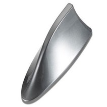 범용 자동차 상어 지느러미 안테나 라디오 신호 지붕 BMW/도요타/현대/VW/기아/닛산 스타일링, 03 grey