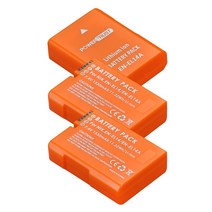 니콘 D5600 쿨픽스 P8000 Df 용 EN EL14 배터리, 03 3x Battery
