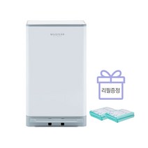 [리필증정2개] 매직캔 히포 21L/27L+리필2개 기본리필 포함3개리필 MH250 MH280 신제품, 27L히포+리필3개(기본포함), 05_27L 화이트+리필3개-MH280WG+280R2B