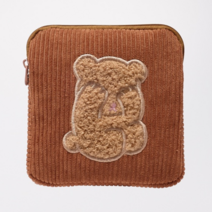 [리틀데이지] 샤이프렌즈 생리대파우치 곰돌이 미니파우치 토끼 시크릿파우치