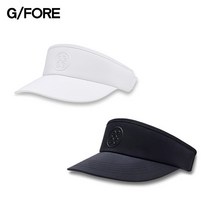 [지포어] [G/FORE] 남여공용 골프모자 바이저 썬캡 / 서클지 바이저 / 화이트 블랙, 색상:ONYX (블랙) / OS