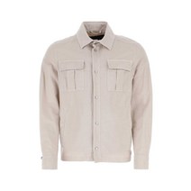 23SS HERNO 카푸치노 코튼 블렌드 셔츠 GI000330U13147 2605