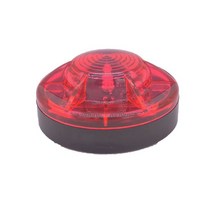 길가 깜박임 플레어 안전 경고등 차량용 비상 LED 스트로브 알람 램프 마그네틱베이스 보트 버스, 04 Red