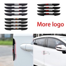 자동차 차량 도어가드 차콕 문콕 방지 아우디 폭스 바겐 르노 오펠 기아 BMW 뷰익 액세서리용 고무 도어 가장자리 보호 스티커 힙한 문구 모양 다이어리 다꾸 충돌 스트립 4 개, [18] for Toyota