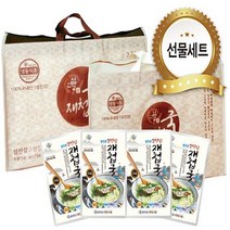 하동섬진강 고향집 재첩국 500g(국내산100%), 선물세트6팩