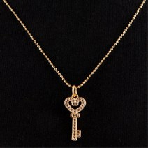 고급스럽고 예쁜 큐빅 십자가 패션 목걸이 당일발송