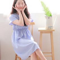 서빈 큐티 지지미 체크 밴드 원피스[HW3128_a]8종1택