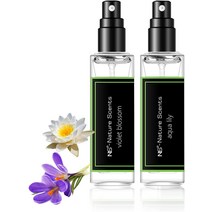 ap airpleasure Room Spray Fragrance Spray Mist Set - Natural Aromatic Oils for Home Kitchen Relaxi, 04 Violet Blossom & Aqua Lily