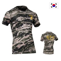 군헌터 쿨론 ROKMC 해병대 반팔 디지털 군인 군대 군용 티셔츠