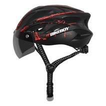 자전거헬멧 따릉이모자 킥보드 안전모 BIKEBOY-MTB 사이클링 경량 산악 자전거 헬멧 PC 충돌 방지 환기 안, 01 01