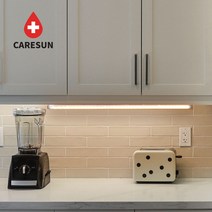 케어썬 항균 다용도 싱크대조명 주방보조등 벙커침대 화장대 간접조명, 웜화이트 4000K