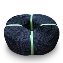 세원비닐 다용도 로프 P.P로프 안전로프 건조대줄, PE흑로프 6mm, 1개