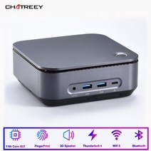 스틱PC 초 미니 PC MINIPC 안드로이드 피시 인텔-코어 i5 1135G7 i7 1165G7 pc 데스크탑 컴퓨터 스피커 썬더볼트 4 3x4K 출력 게임용 PC 윈도우 1, i5-1135G7, EU, 16G Ram 512G SSD