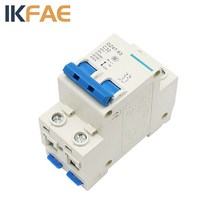 서킷브레이커 Dc 12v 배터리 리셋 미니 회로 차단기 Mcb 잔류 DZ4763 3A 10A 2P RCBO, 04 10A