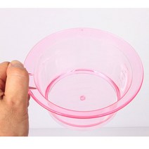 픽W3645B9도매 헤어샵 미용실 염색 파마 매직 손잡이 볼 그릇 용기 미용도구 미용용품, 픽 화이트