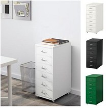 [이케아/IKEA] HELMER 헬메르 이동식 서랍장 수납장 모음, 블랙 003.419.71