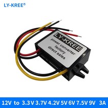 12v ~ 5v 컨버터 12V 33V 37V 42V 6V 75V 9V DC 변압기 3A 벅 모듈 전원 어댑터 컨트롤러 레귤레이터 인버, 08 12V24V to 5V 3A