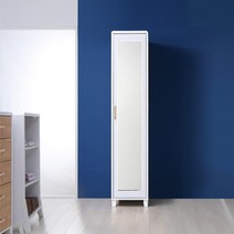 달튼 장롱 거울도어형 400, 화이트/옷장