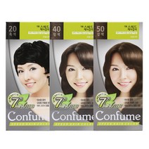 과일나라 컨퓸 스피드 헤어칼라 택1, 40호 밤색