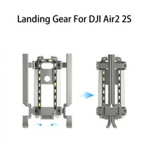 교육용 미니 DJI 3 프로 랜딩 기어 접이식 LED 램프 라이트 플래시 나이트 스키드 키트 확장 드론 매빅 미니2SE 에어 2 2S 112786, 2 2S에서