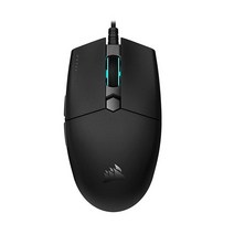 커세어 Corsair Katar Pro XT 초경량 게이밍 마우스 18k DPI PixArt 광학 센서 RGB 스크롤 휠 조명 6개의 프로그래밍 가능한 버튼 경량 파라코드 케이블, Wired