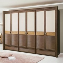 [천삼백케이] [힘찬리빙] 헬로 10.5자 장롱 세트, 헬로 10.5자 장롱(3통) 풀세트