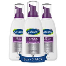[세타필 정품] Cetaphil 프로 오일 리무빙 폼 워시 236.58mL 3개입 645596, 3개