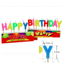 파샵 생일초 HAPPY BIRTHDAY 파티초 해피버스데이초 케잌초