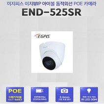 아파트지하 주차장 500만화소 카메라(이지피스 이지뷰IP ENO-5231R) 외 추가상품, 이지피스 이지뷰IP END-525SR(3.6mm)
