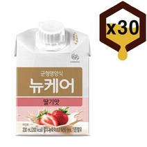 대상웰라이프 뉴케어 딸기맛 200ml x 30팩 완전균형영양식, 30캔