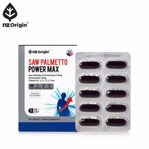 엔젯오리진 쏘팔메토 파워 맥스 1100MG X 30캡슐 X 1박스 OCTACOSANOL SAWPALMETTO 비타민B12