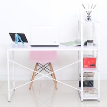 베스트렉 루지 다용도 책상 선반형 1260, 화이트(D4011260)