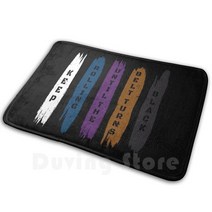 주짓수 태권도 유도 벨트 브라질 선물-계속 롤링 블랙 bjj-재미있는 선물 연인 매트 깔개 카펫 미끄럼 방지 바닥 매트 침실 허리 띠 도복, 50cmx80cm