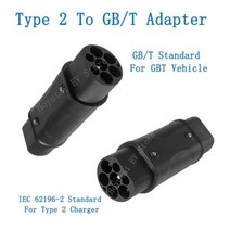 전기 자동차 충전 커넥터 2- 1 J1772 EV 어댑터 1- 2 EVSE 충전기 1-테슬라, type 2 to gbt-32A1P
