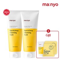 마녀공장 대용량 퓨어 딥 클렌징폼 200ml x2 (+폼20ml+패드*2), 단품