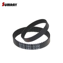 컨베이어 벨트 컨베어 콘베어 콘베이어 롤러 로라 SUMRAY-S3M 타이밍 벨트 3m-183 186 201 207mm 모터, 02 15mm_06 S3M195-65T