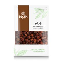 인차 국내산 산사나무열매 산사차 산사나무 열매 차, 1팩, 300g