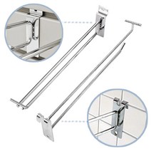 이중후크 소품걸이 진열대 가격표포함 15cm 20cm 25cm 30cm, 스페이스월 이중후크, 25cm(이름캡포함)