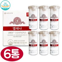 유한양행 엘레나 유산균 여성 질유산균 유렉스 유산균 캡슐 6통, 6개, 30정, 30정