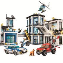 중국레고 재고 경찰서 10660 936 벨라 빌딩 블록 호환 도시 60141 벽돌 크리스마스, NO BOX+CN+Paper instructions