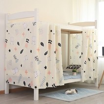 SKANDSALO 기숙사 2층침대 암막커튼 숙면 필수 완소템 항공배송, 별 1 개