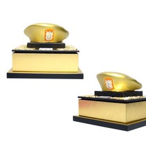 금속감사패 기념패 베레모상패 전역 축하 진급 상패 베레모상패 전역진급상패 감사패 군인군용상패, 조이마켓 골드(부식판추가)