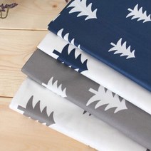자투리 대폭면40수북유럽트리 택1, 대폭면40수북유럽트리 흰바탕 네이비트리