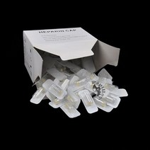개고양이용 일회용 헤파린 캡 애완 동물 수의학 용품 IV 캐뉼라, 01 white_01 50 pieces