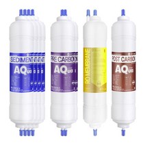[필터테크] 코웨이 CHP-8500L 1년세트 정수기필터호환 실속형 11인치 양방향 (R, 상세 설명 참조