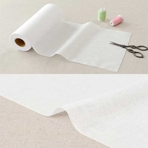 소잉데일리] 롤 실크심지, 선택완료, 고급 롤 실크심지_화이트